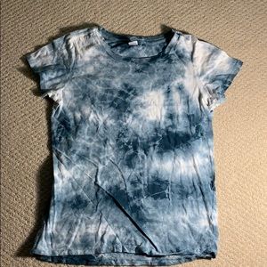 Blue Tie Dye Shirt